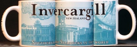 Starbucks City Mug Invercargill