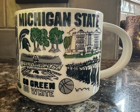 Starbucks City Mug Michigan State