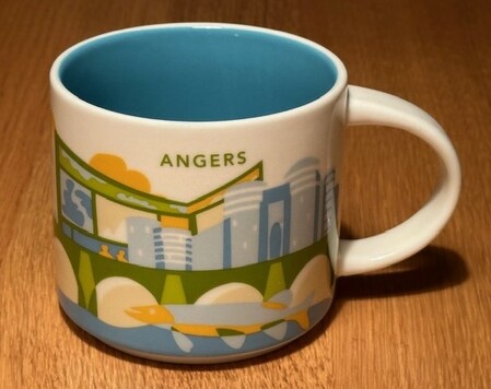 Starbucks City Mug Angers YAH