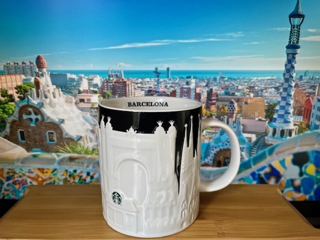 Starbucks City Mug Barcelona Relief