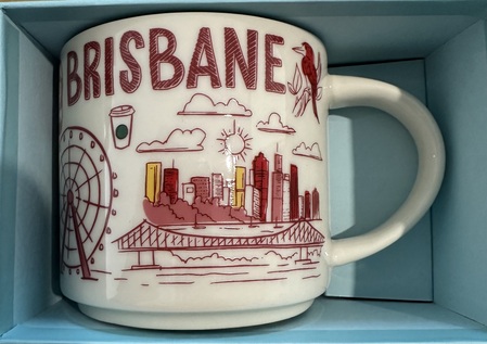 Starbucks City Mug 2023 Brisbane Been There Mug