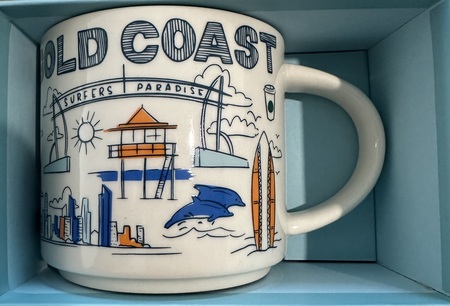 Starbucks City Mug 2023 Gold Coast Been There Mug