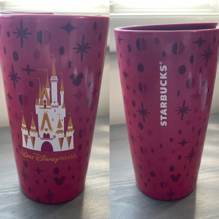 Starbucks City Mug 2023 12 oz. Red Walt Disney World Double Wall Tumbler