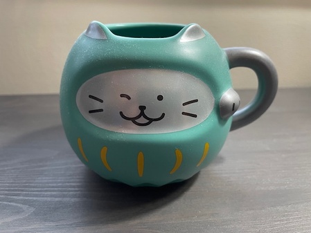 Starbucks City Mug 2024 296 ml. Maneki Neko Daruma Green Mug