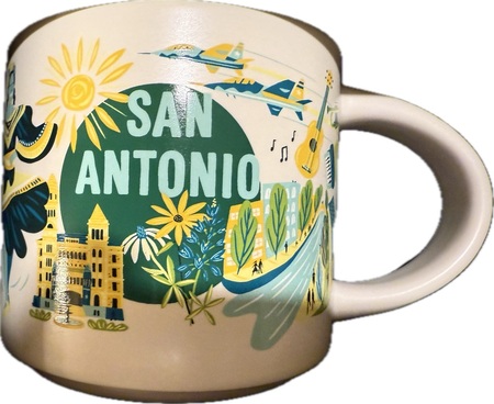 Starbucks City Mug San Antonio Discovery Series