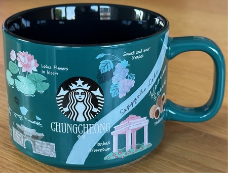 Starbucks City Mug Korean Regional Collection (2024) - Chungcheong