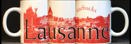 Starbucks City Mug Lausanne- Made by Rastal
