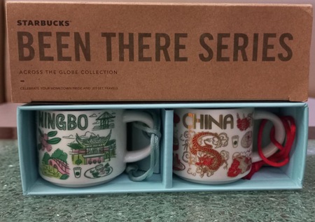 Starbucks City Mug 2022 Ningbo Been There Series Ornament