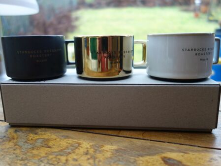 Starbucks City Mug Set of 3 Demitasses / Starbucks Reserve Roastery Milan