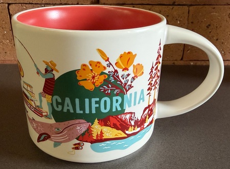 Starbucks City Mug California Discovery Series