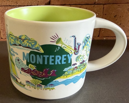 Starbucks City Mug Monterey Discovery Series