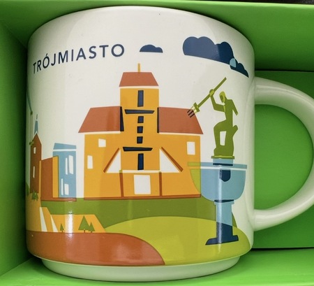 Starbucks City Mug Trojmiasto YAH
