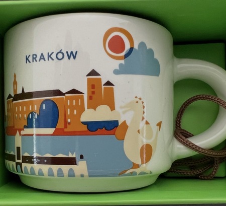 Starbucks City Mug Krakow YAH Ornaments