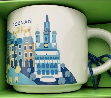 Starbucks City Mug Poznan YAH Ornament
