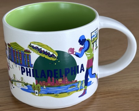 Starbucks City Mug Philadelphia Discovery Series