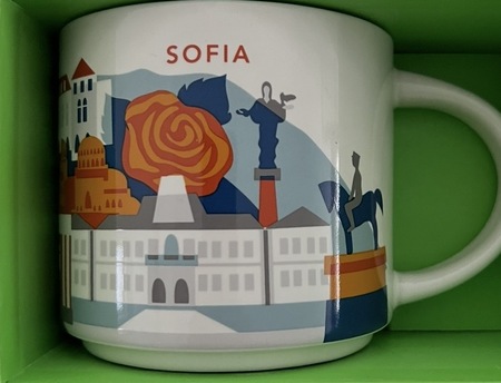 Starbucks City Mug Sofia YAH