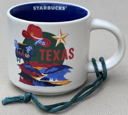 Starbucks City Mug Texas Discovery Ornament