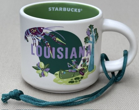 Starbucks City Mug Louisiana Discovery Ornament
