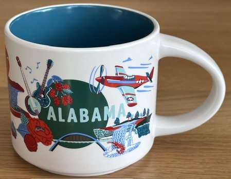 Starbucks City Mug Alabama Discovery Series