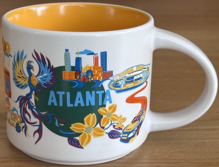 Starbucks City Mug Atlanta Discovery Series