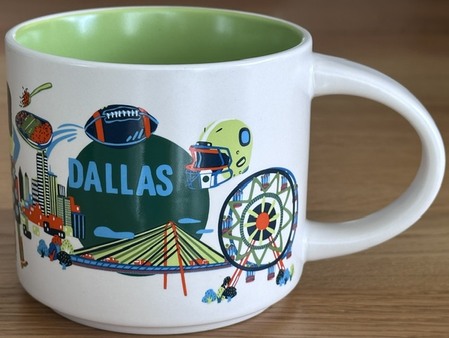 Starbucks City Mug Dallas Discovery Series