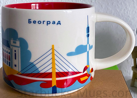 Starbucks City Mug Belgrade (Београд) YAH