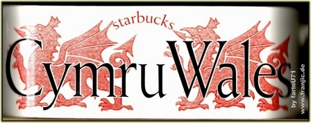 Starbucks City Mug Wales-Made in England, 2002