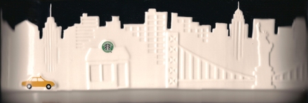Starbucks City Mug New York Relief Mug I, 2010