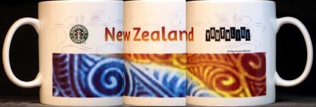Starbucks City Mug New Zealand 2004 Youthline Mug