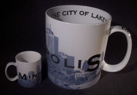 Starbucks City Mug Minneapolis \