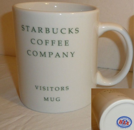 Starbucks City Mug Visitors Mug 12oz-Seattle, 1st version by BIA