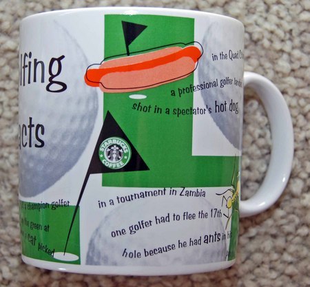 Starbucks City Mug Golf - Golfing Facts