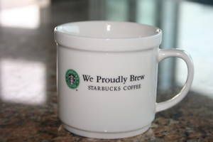 Starbucks City Mug we proudly brew