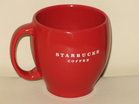 Starbucks City Mug 2005 Red Abbey Mug