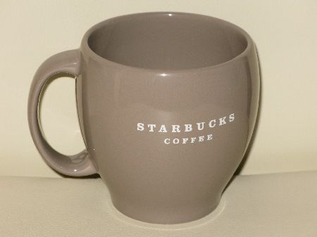 Starbucks City Mug 2005 Gray Abbey Mug