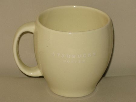 Starbucks City Mug 2005 Beige Abbey Mug