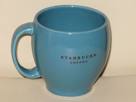 Starbucks City Mug 2005 Blue Abbey Mug