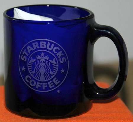 Starbucks City Mug Starbucks Mug - Transparent Blue