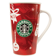 Starbucks City Mug 2009 Christmas Ornaments