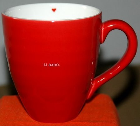 Starbucks City Mug Valentine mug - Ti amo - Red