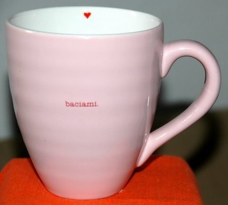 Starbucks City Mug Pink Valentine mug - Baciami