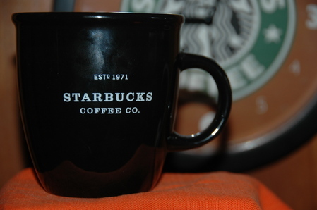 Starbucks City Mug 2002 Barista Black Abbey Mug
