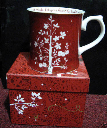 Starbucks City Mug Red Holiday mug with box