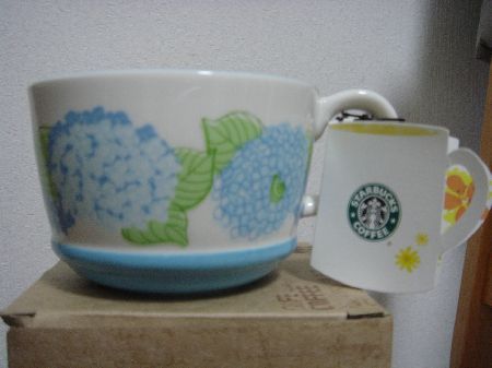 Starbucks City Mug 2010 Taipei Int\'l Flora Expo - Hydrangea