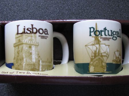 Starbucks City Mug Lisboa (Portugal mug no cross on sails)
