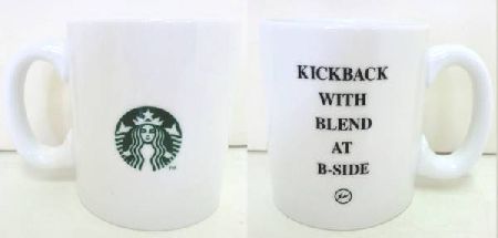 Starbucks City Mug 2011 Japan - Kickback With Blend At B-Side