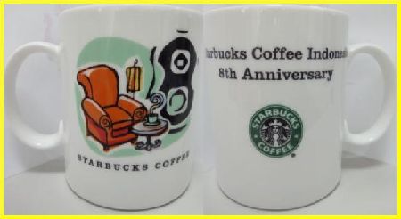 Starbucks City Mug Starbucks Coffee Indonesia 8th Anniversary