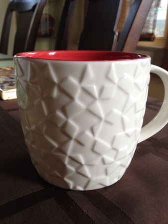 Starbucks City Mug White 3D Shapes