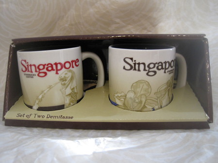 Starbucks City Mug Singapore I Merlion Demitassee