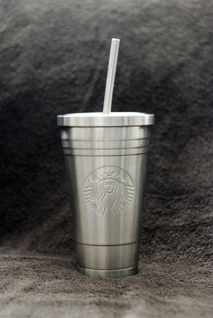 Starbucks City Mug Stainless Steel Tumbler and Straw
